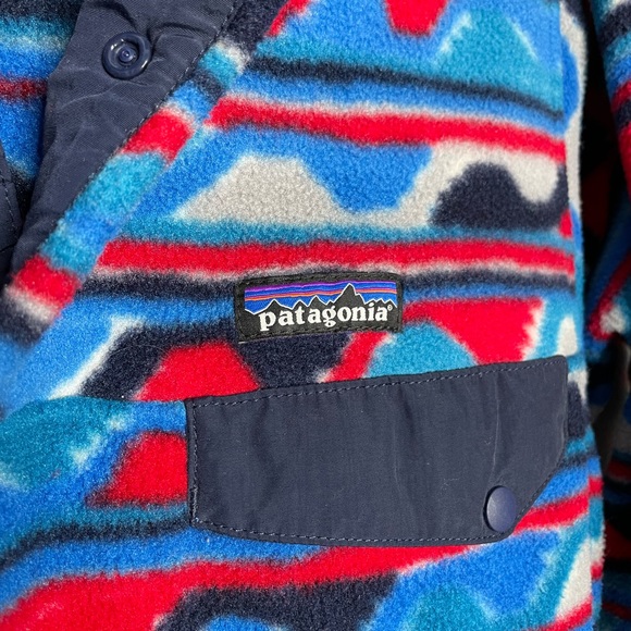 Patagonia | Synchilla Pullover T Snap Fleece Wave Tribal Southwest XXS Men’s - Picture 4 of 7